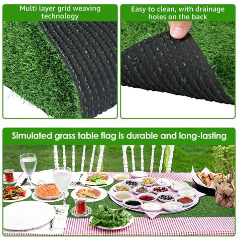 fake grass table cloth|grass tablecloth.